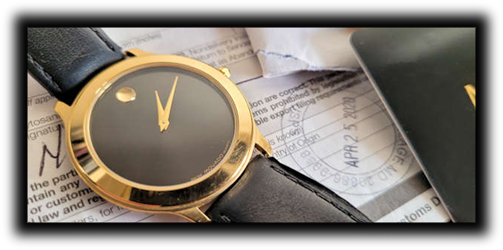 Donated Watches